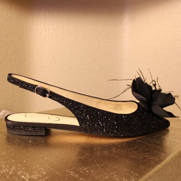 JESSICA SIMPSON Evito Embellished Slingback Flats - Picture 4 of 9